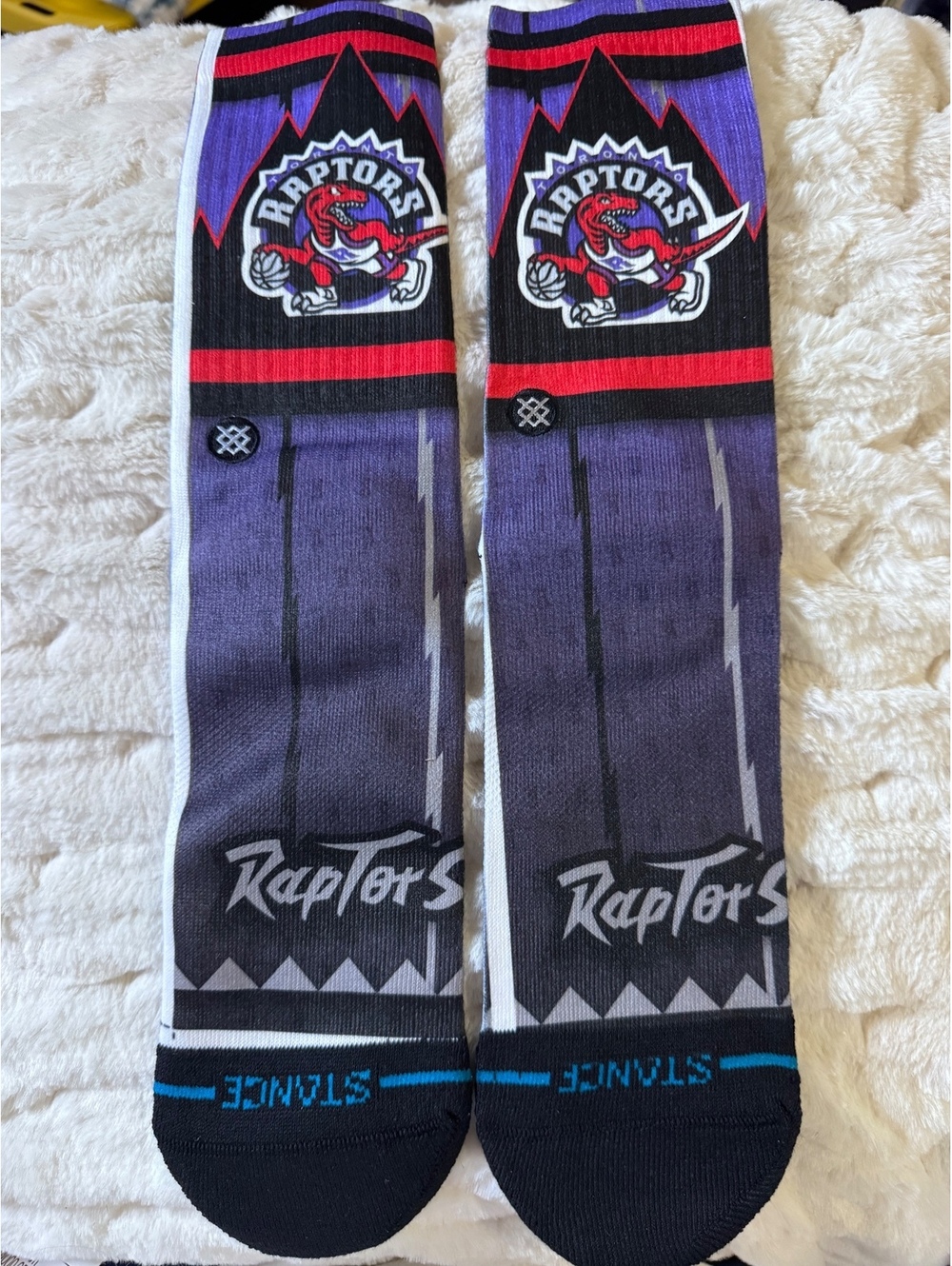 Stance Toronto Raptors Men's Basketball Socks - NEW Factory Seconds